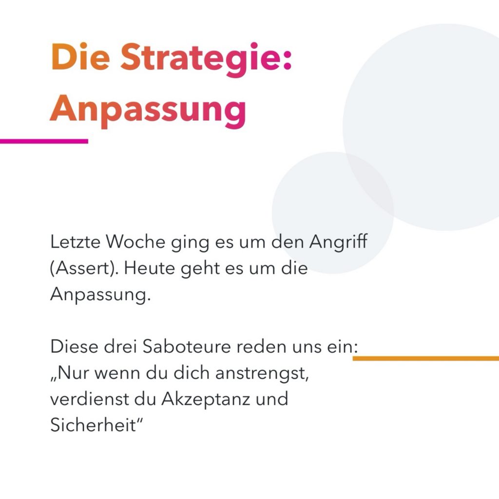 Unsere inneren Saboteure im Assert Style. Stressbewältigung mit Positive Intelligence